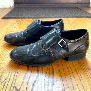Monk Strap Oxford Shoes